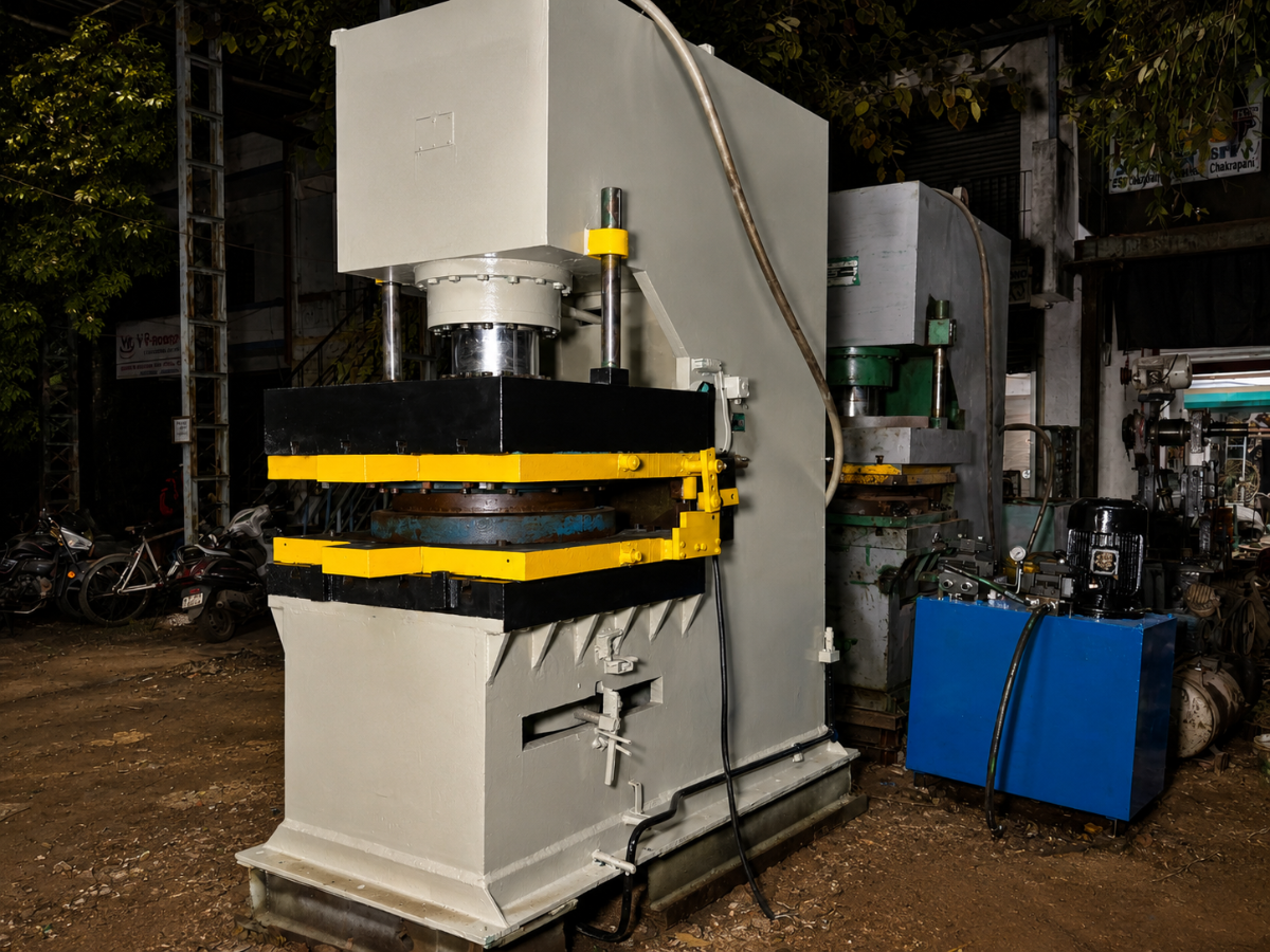 Hydraulic press after rebuild