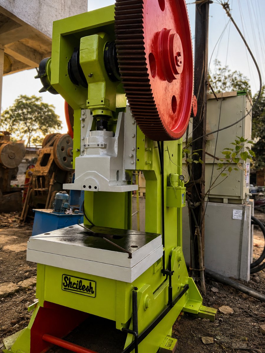 Shailesh power press after rebuild