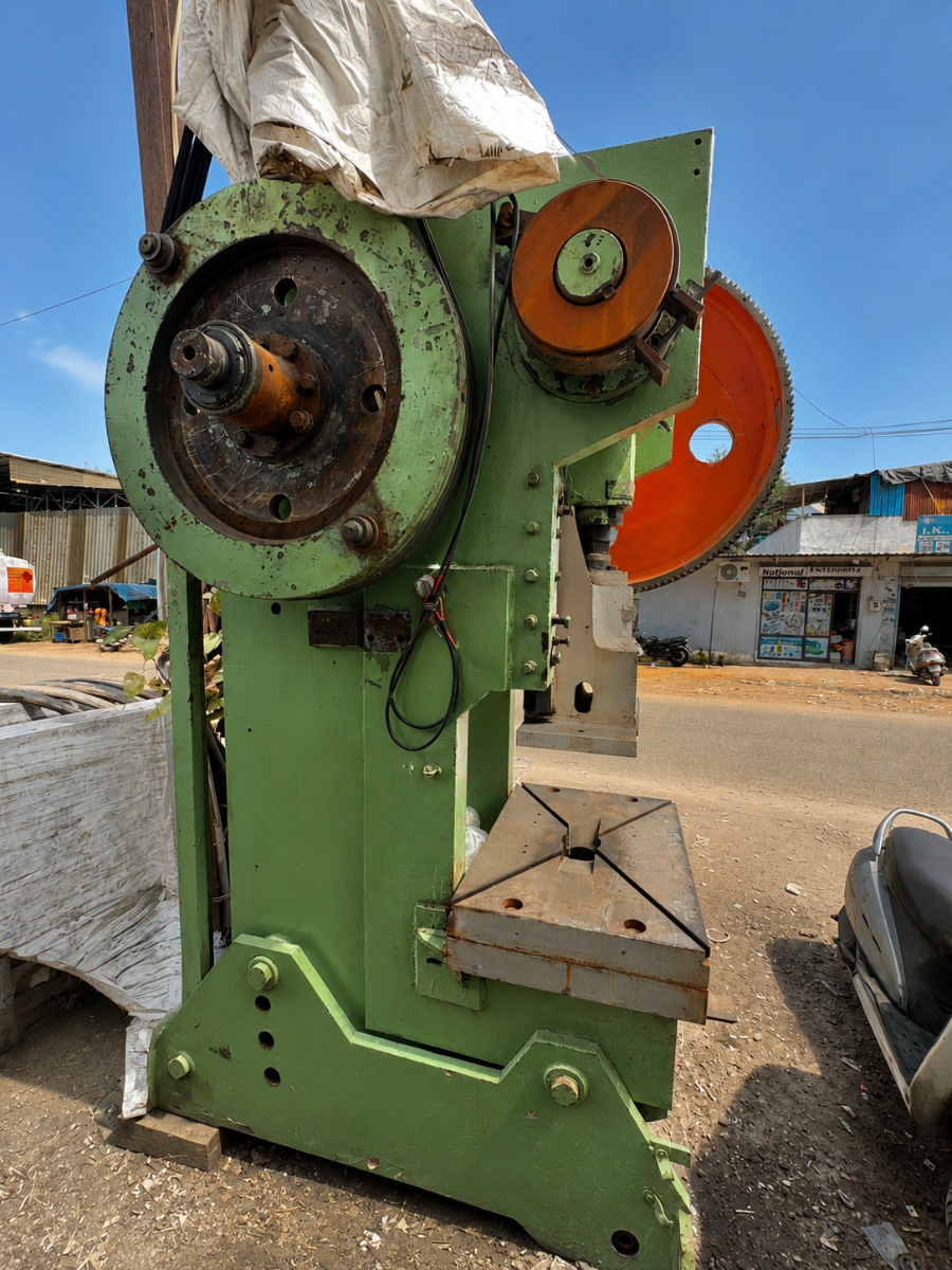 Power press before rebuild