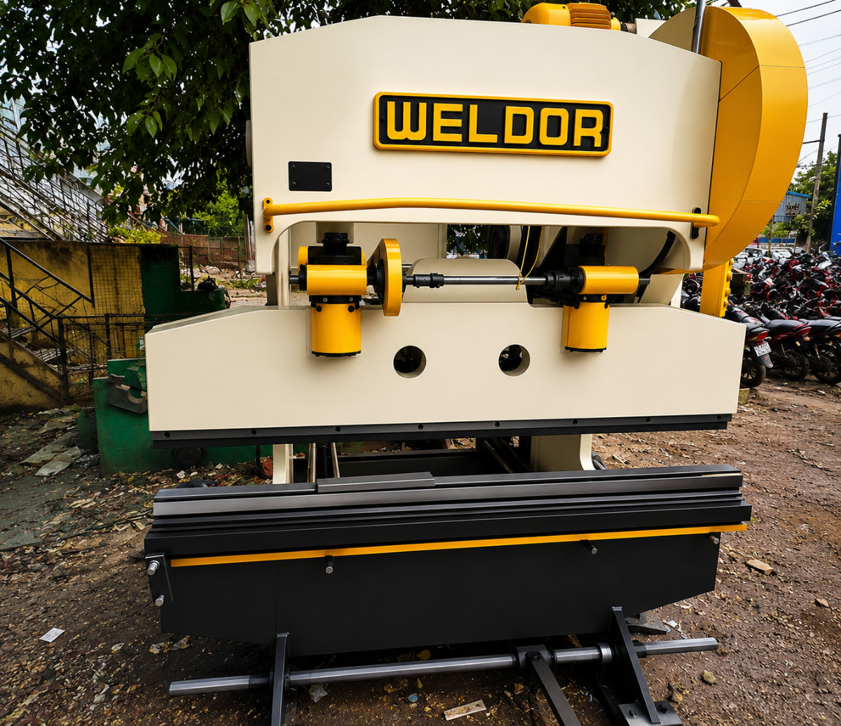 WELDOR press brake after rebuild